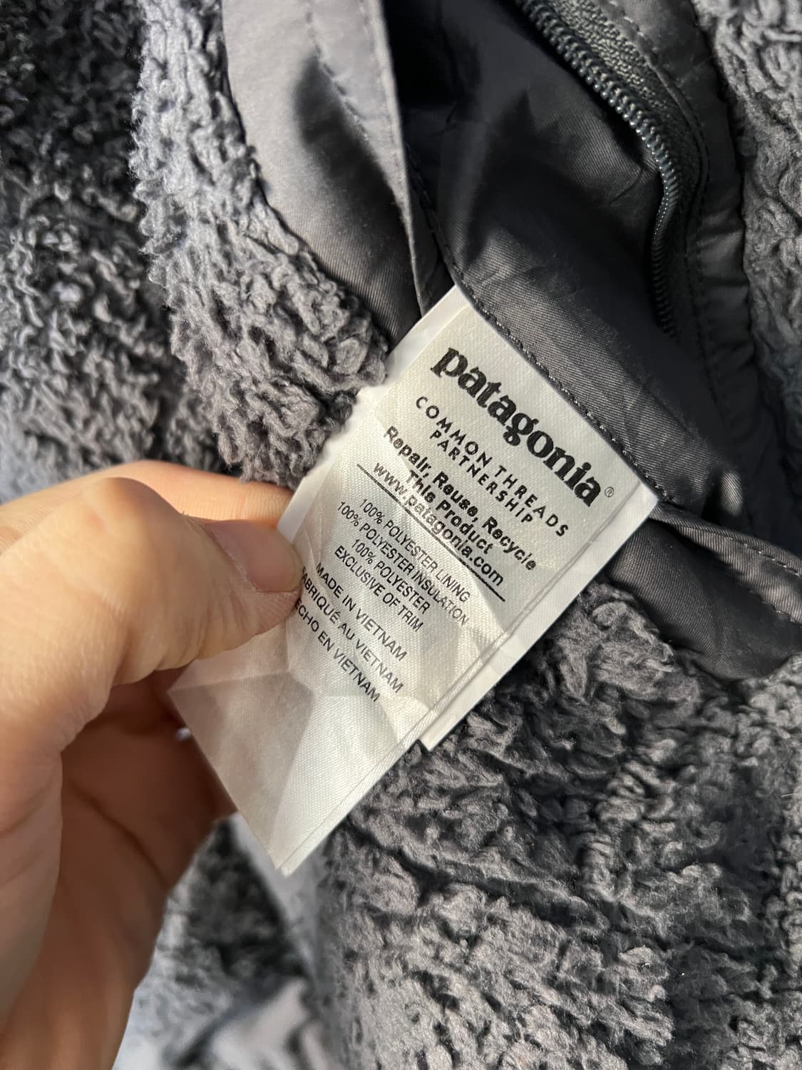[M]파타고니아 Rhythm 리듬 그레이 플리스 리버시블 베스트 상품이미지6