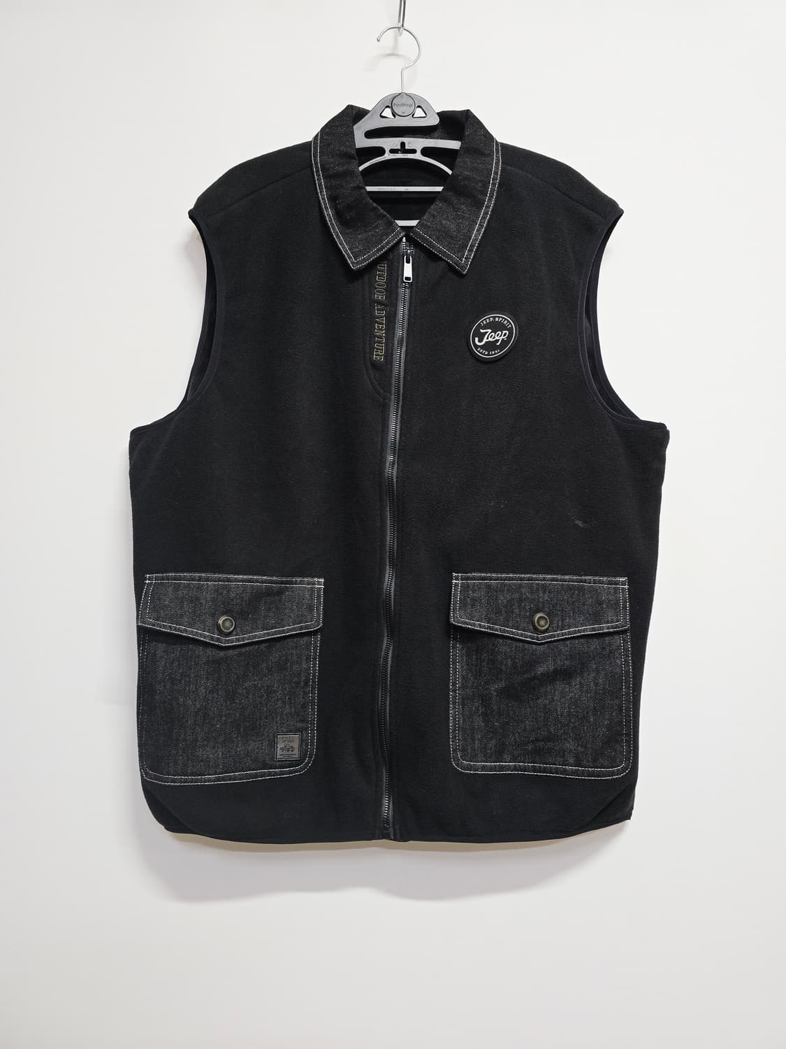 빈티지  블랙 조끼 남성 베스트 상품이미지1