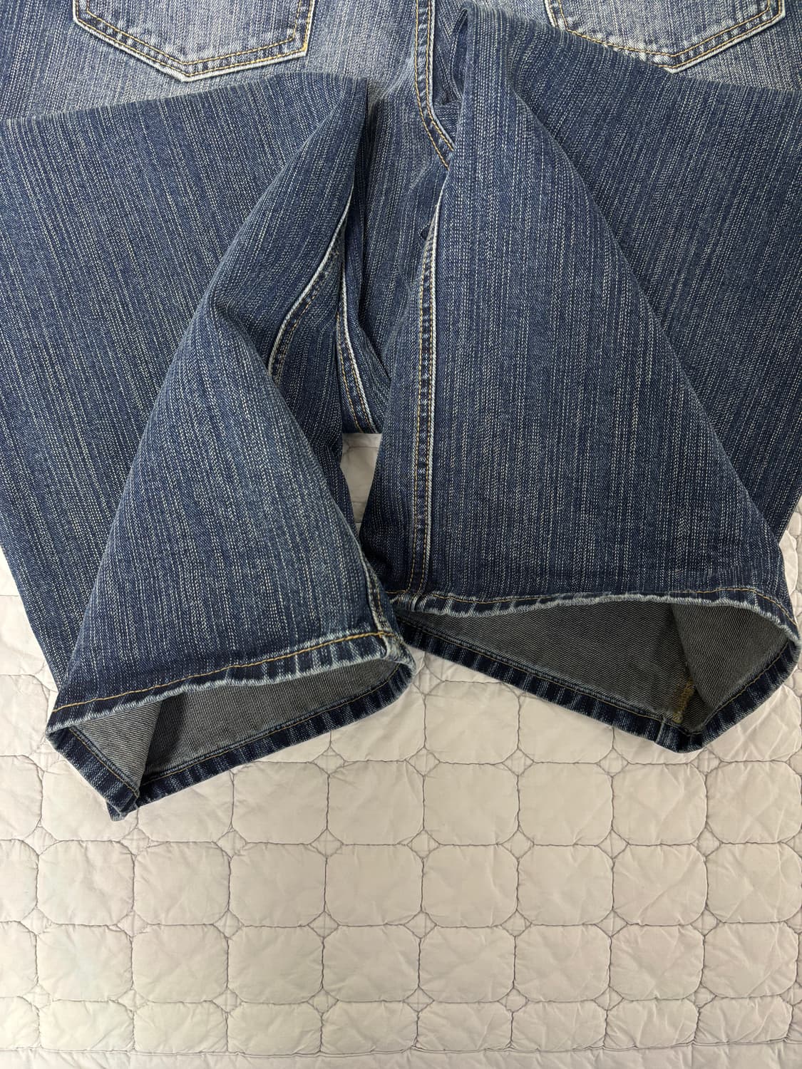 [L] 디앤에스알 DNSR 시그니처 와이드 데님 레트로블루 상품이미지7