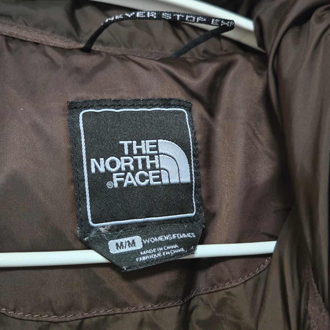 노스페이스 550 브라운 숏 패딩 / 여성 패딩 / 여자 패딩 상품이미지3