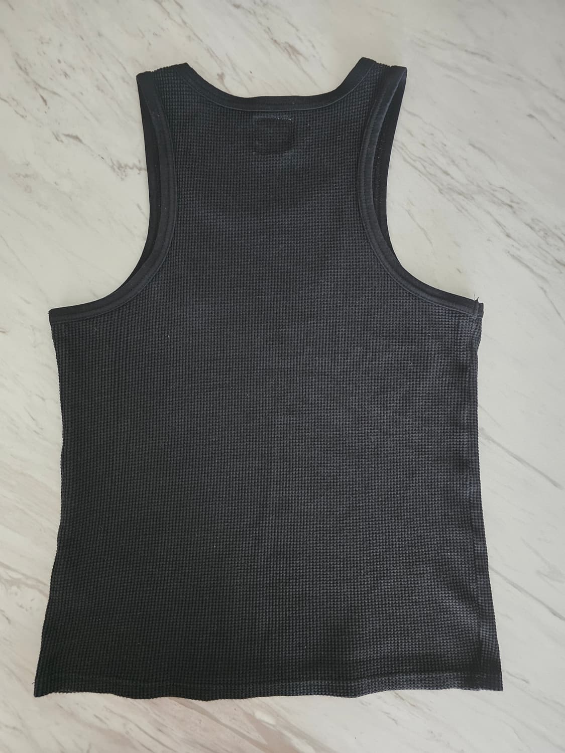 Corteiz bolo tank black S 코르테이즈 와플 슬리브리스 상품이미지2