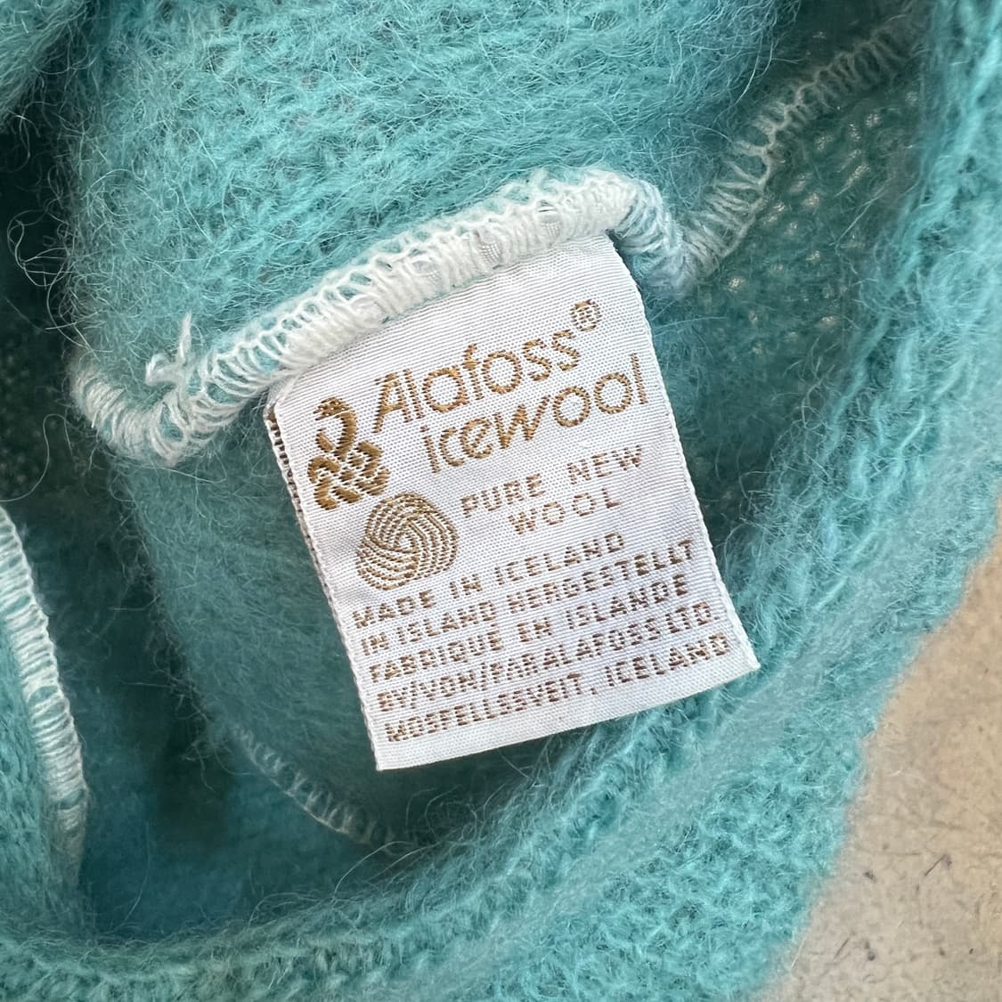 Alafoss icewool 퓨어 울 베렛 상품이미지4