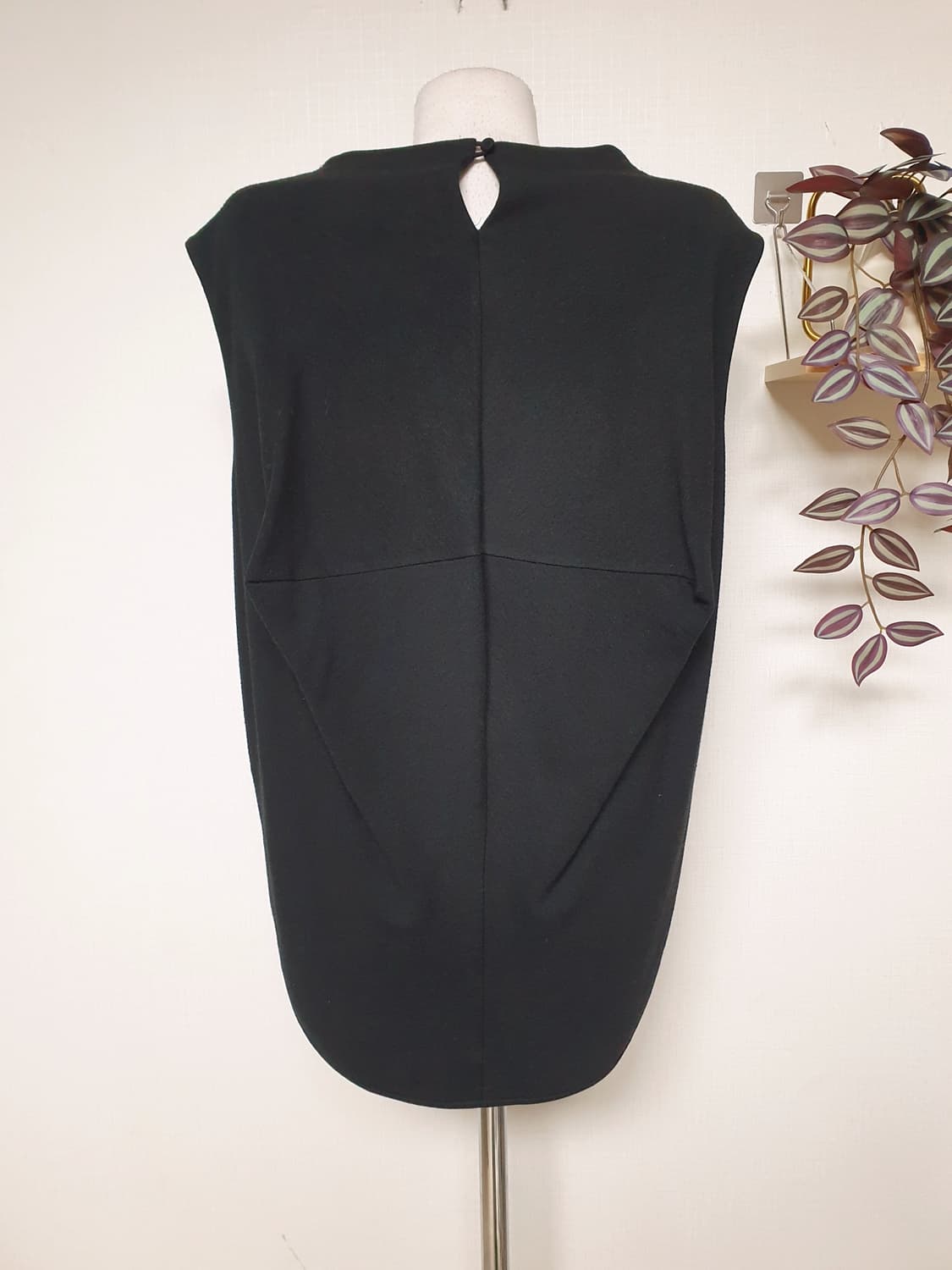 KUHO 정품 울니트베스트 55 배색조끼 블랙 상품이미지8