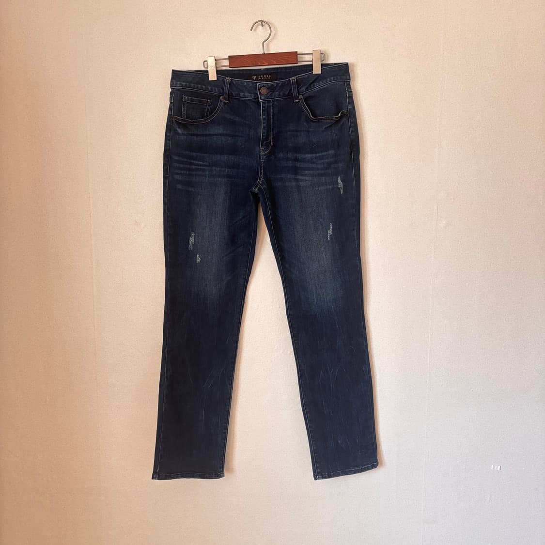게스 청바지 스판 데님 여성 34 36 빅사이즈  상품이미지1