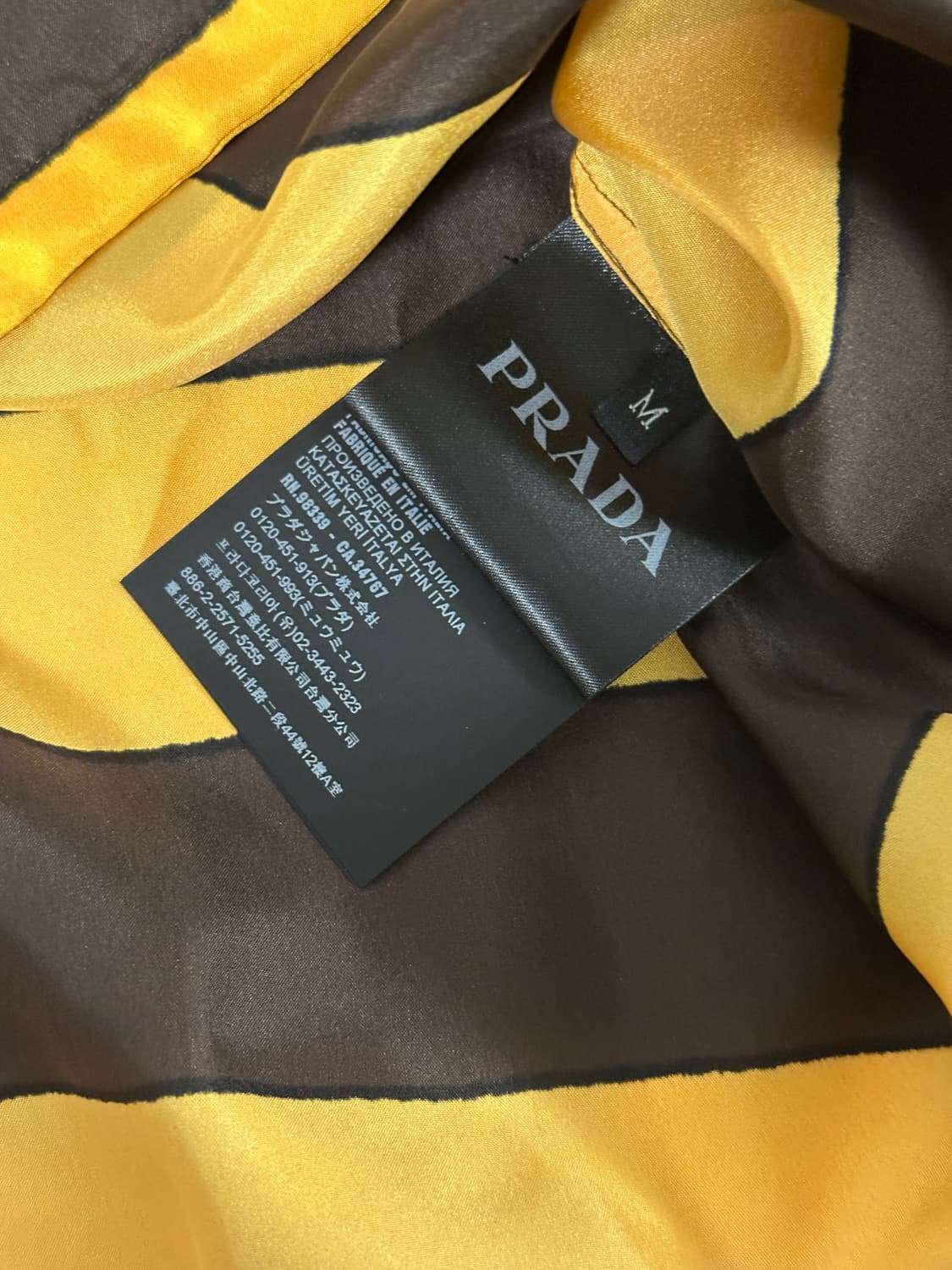 프라다 스트라이프 반팔 셔츠 상품이미지7