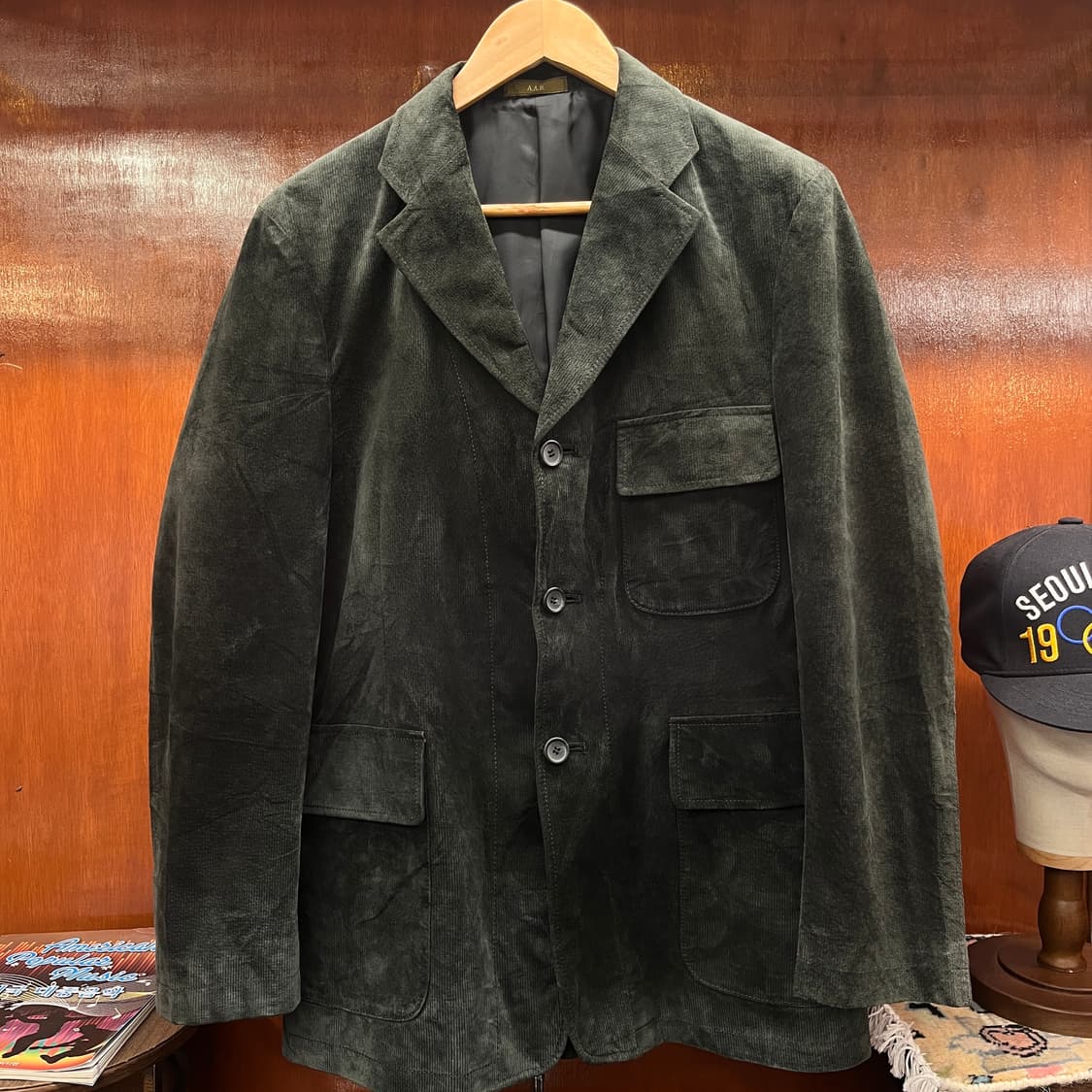 A.A.R by 요지 야마모토 피그 스웨이드 블레이저 [ 95 ] 상품이미지2
