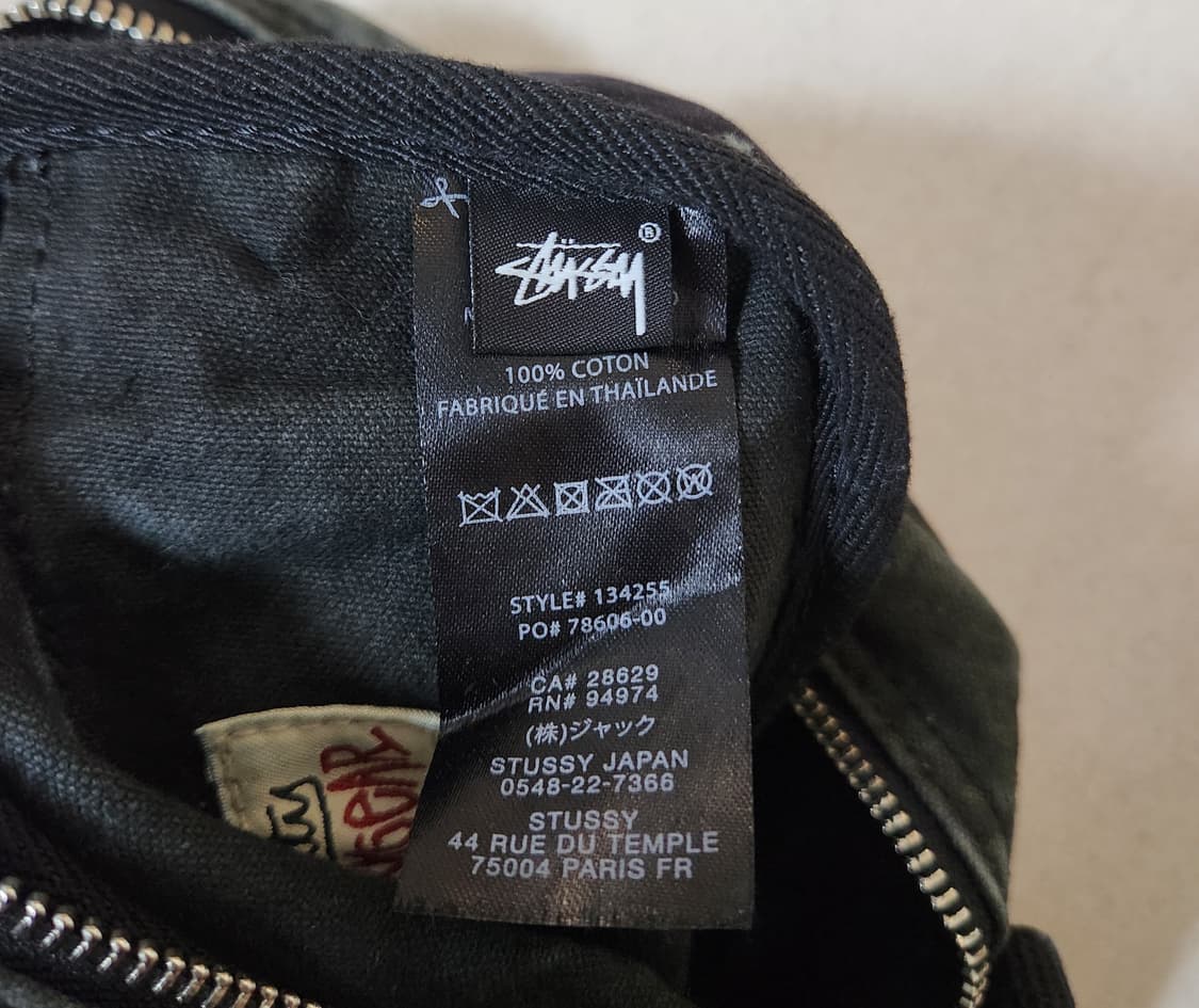 스투시 캔버스 워시드 크로스백 상품이미지3