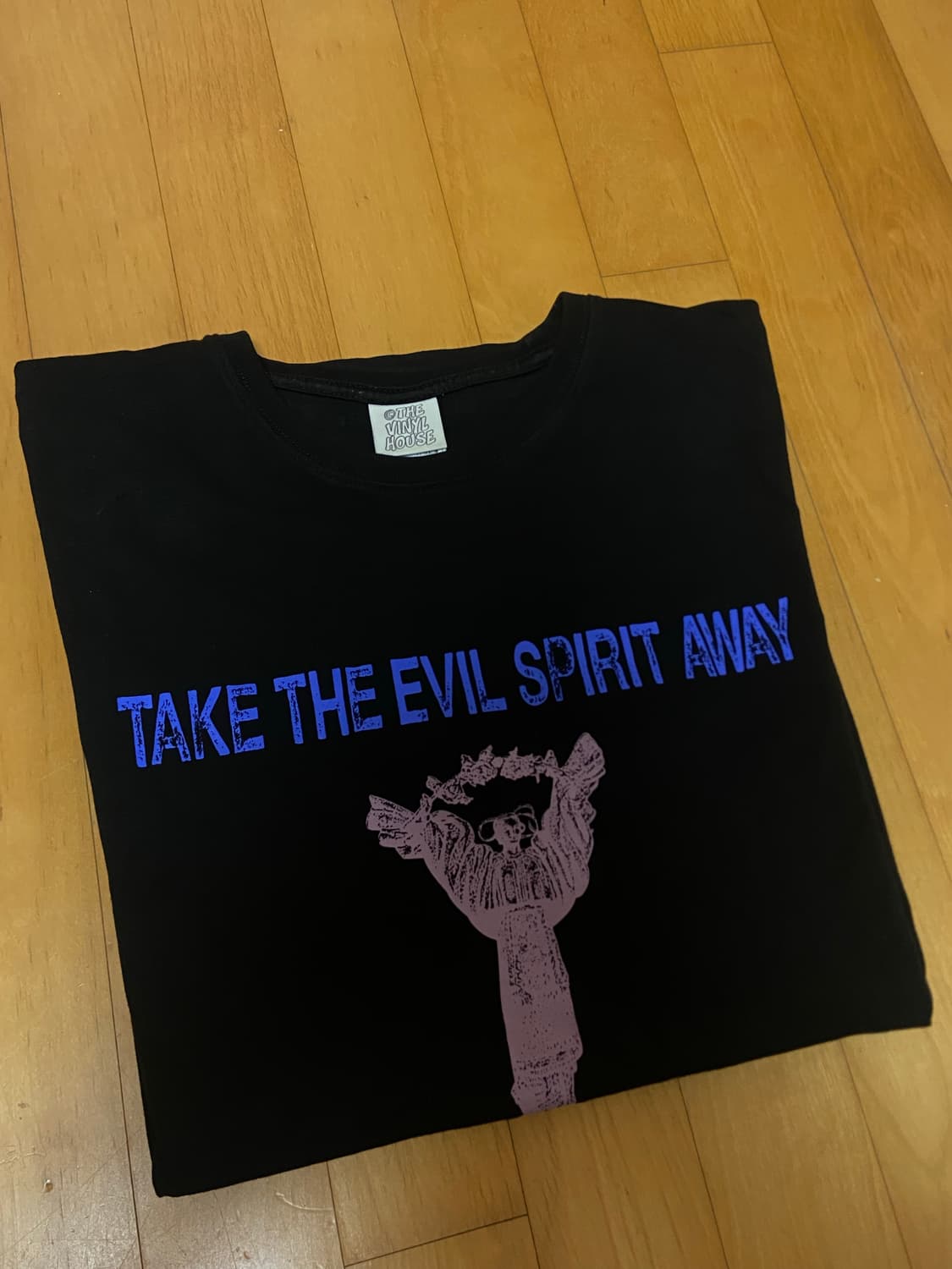 더바이닐하우스 스태츄 반팔 L (2회 실착 잠깐착용 새상품급) 상품이미지2