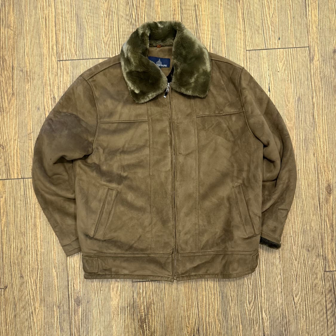 스웨이드 퍼(탈부착) 무스탕 상품이미지1