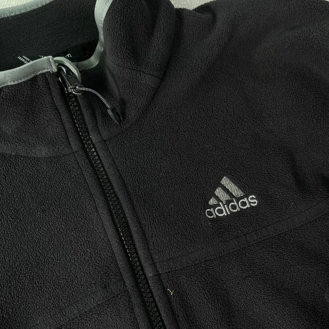 100 아디다스 플리스 풀집업 자켓 상품이미지2