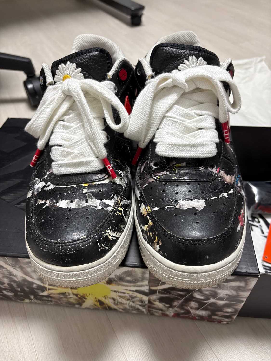 나이키 피마원 지디 포스 1.0 레드 스우시 커스텀 280mm 상품이미지1