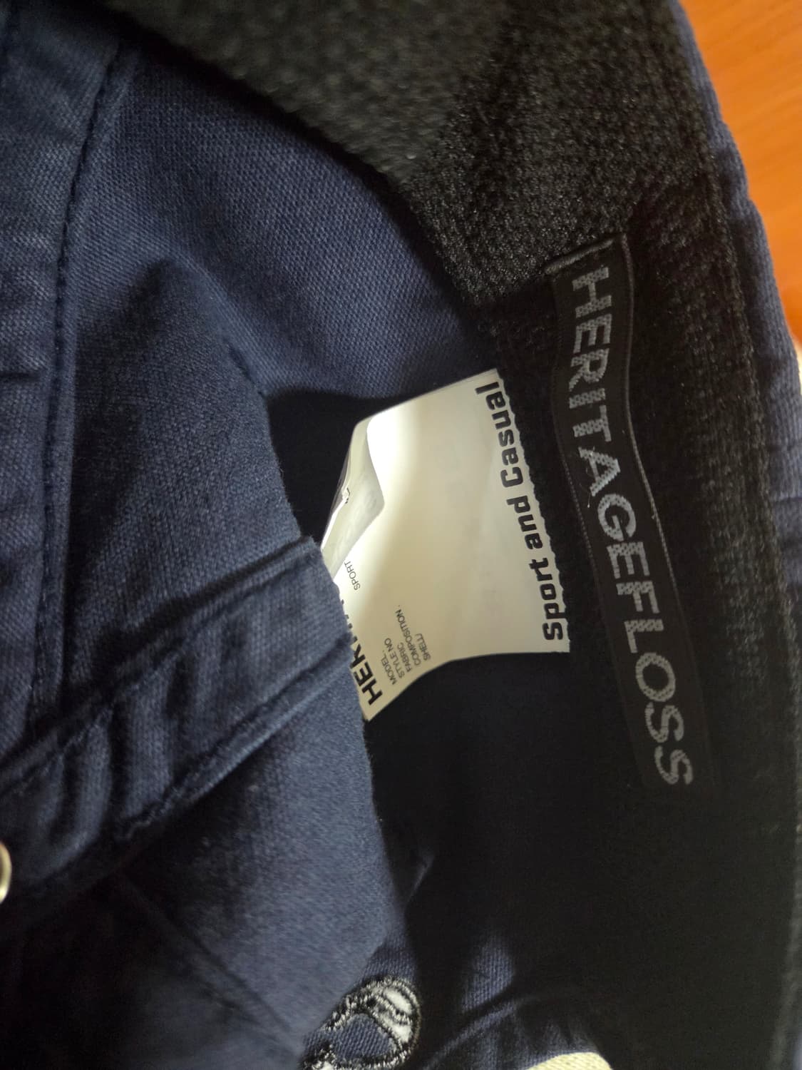 헤리티지플로스 sports&casual 모자(워시드 네이비) 상품이미지2