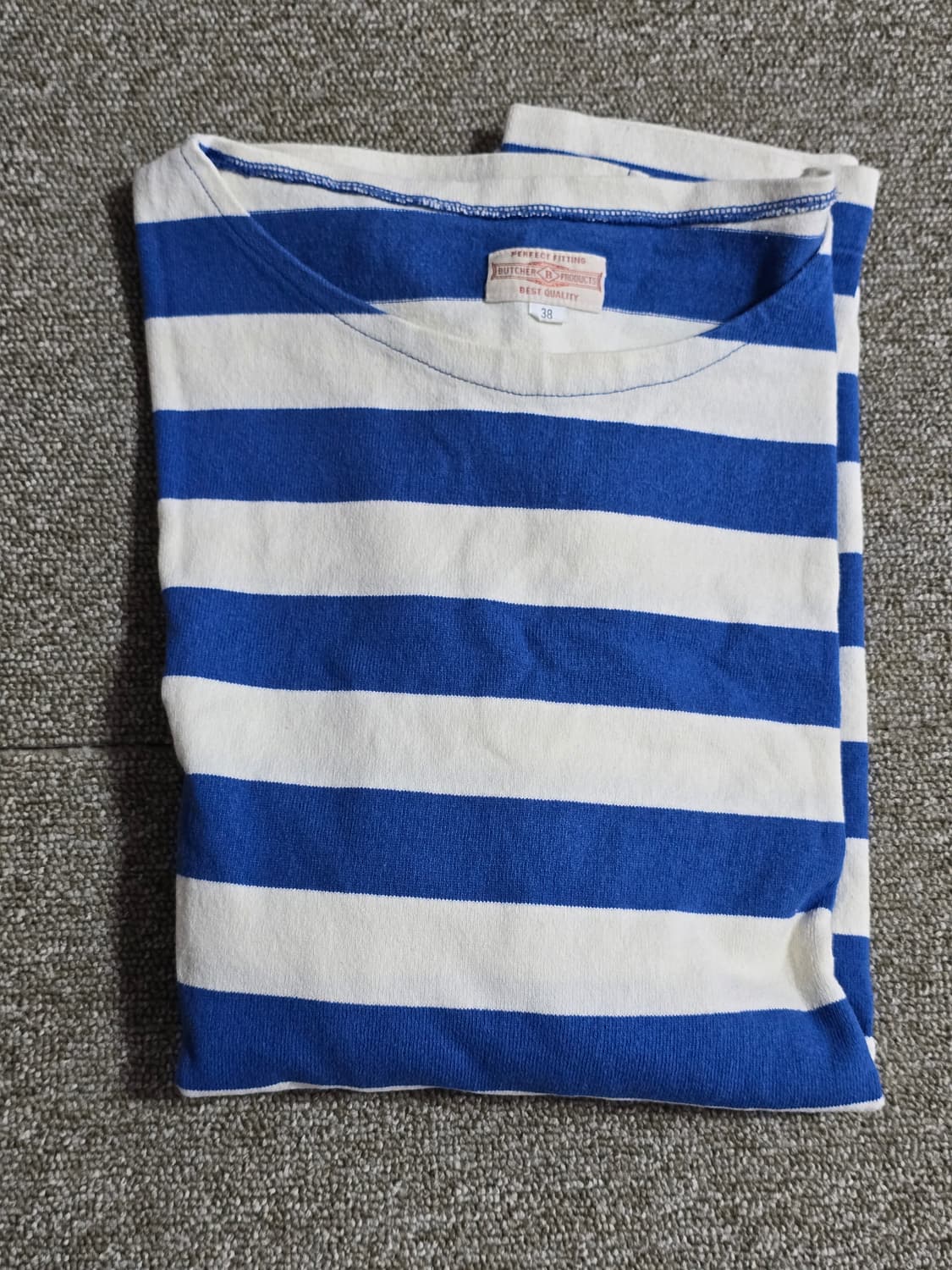 타임원클로딩 부처프로덕츠 보더 티셔츠38 엣라스트 엣라코 TIMEWORN 상품이미지8