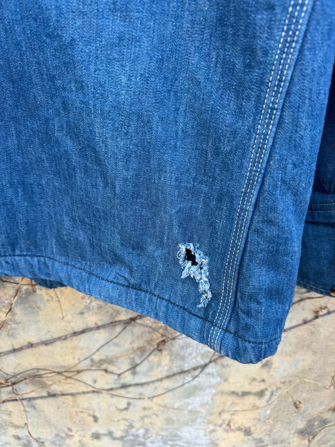 70s lee 빈티지 81-lj 데님 워크 초어 자켓 빅사이즈 상품이미지10