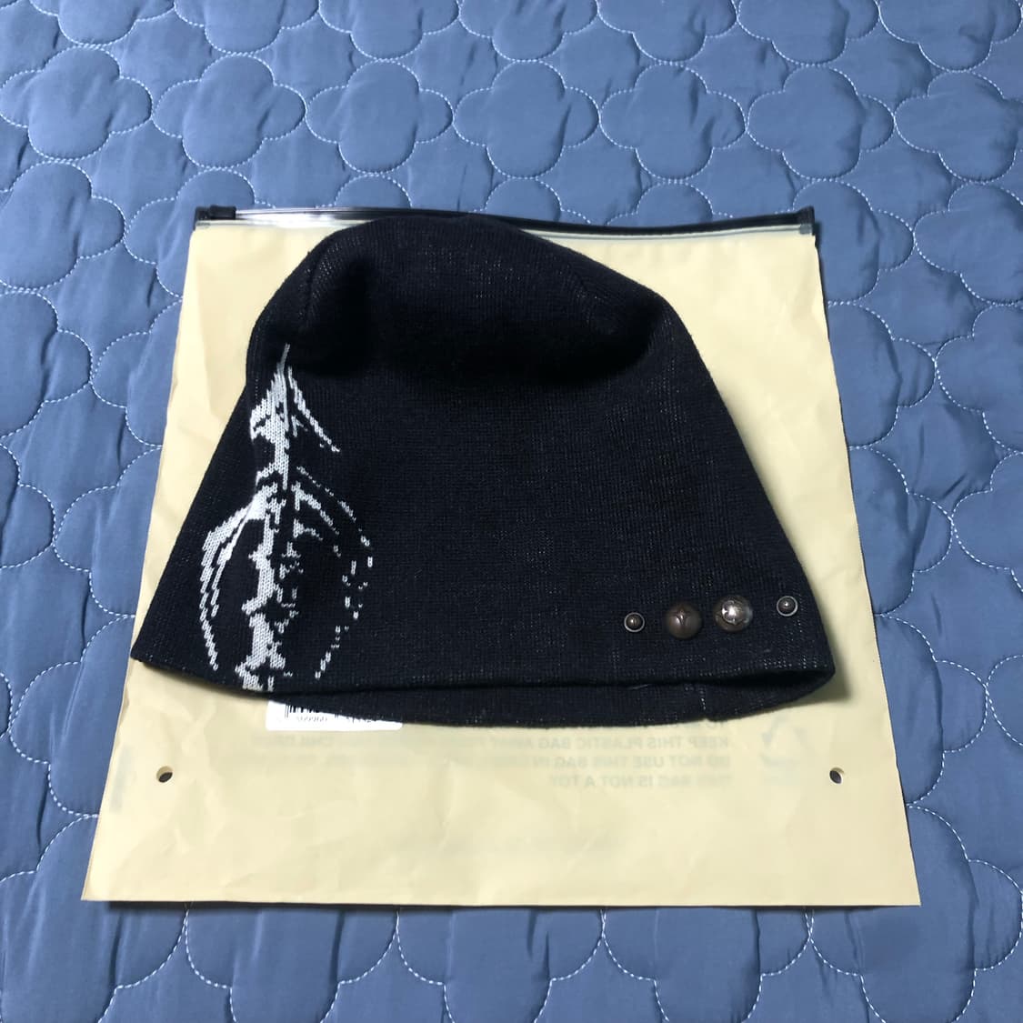 떠그클럽 비니 블랙 상품이미지1