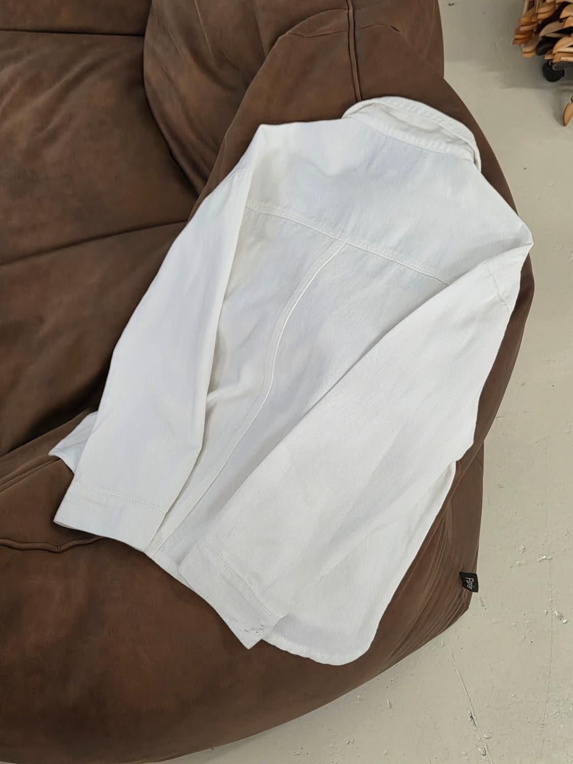 NIX 닉스 화이트 트러커 자켓 상품이미지6