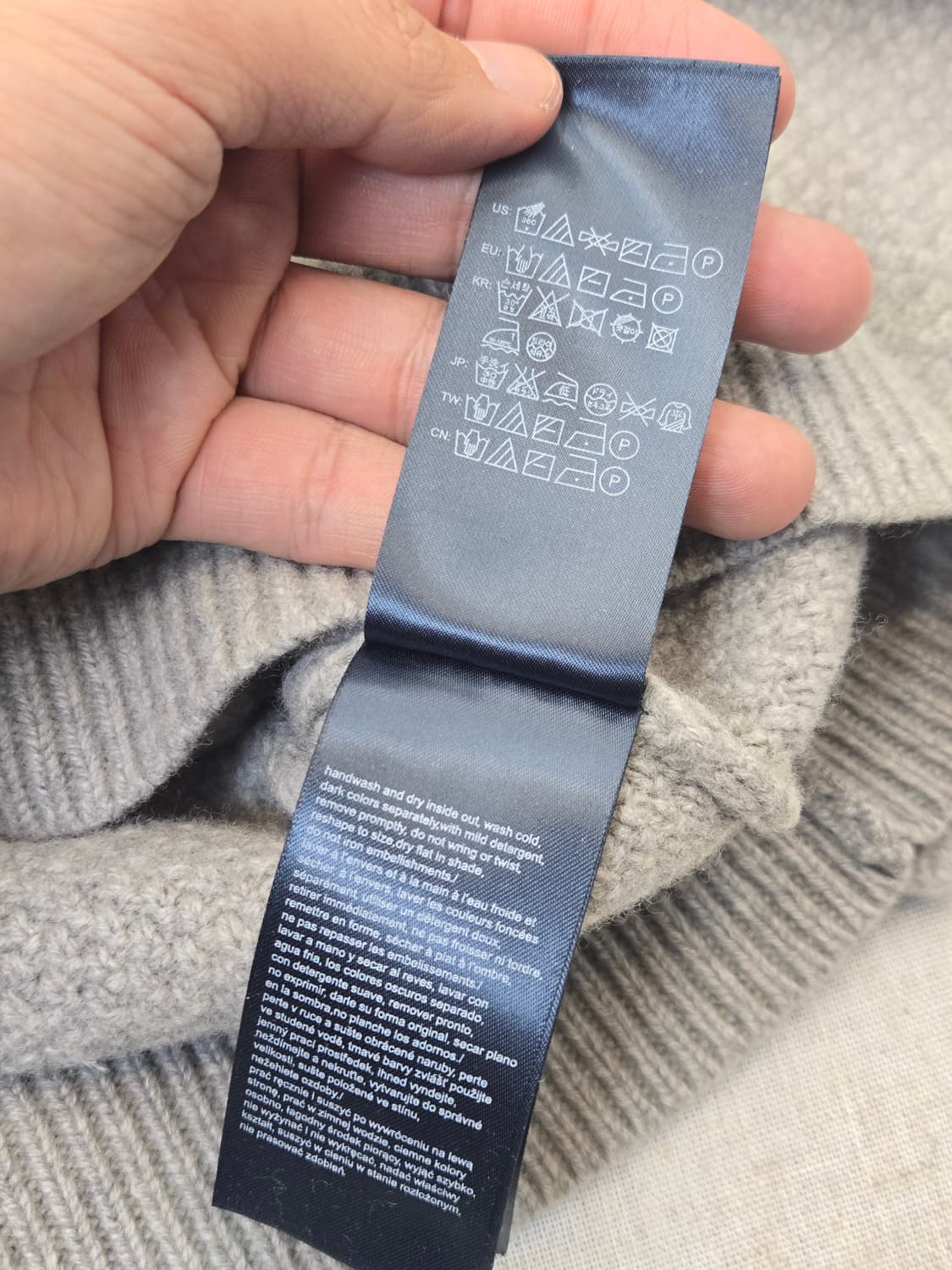 타미힐피거 삼색 니트 상품이미지5