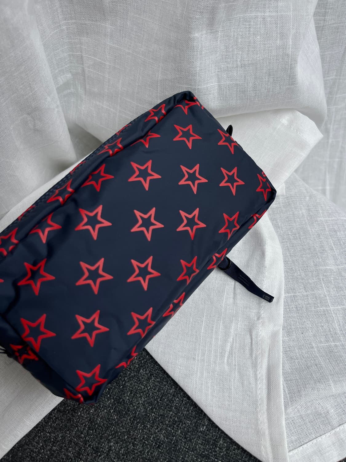 Porter 포터 별 패턴 파우치 네이비 상품이미지6