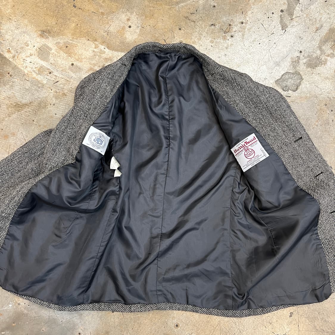 J.press 해리스트위드 헤링본 트위드 자켓 상품이미지6