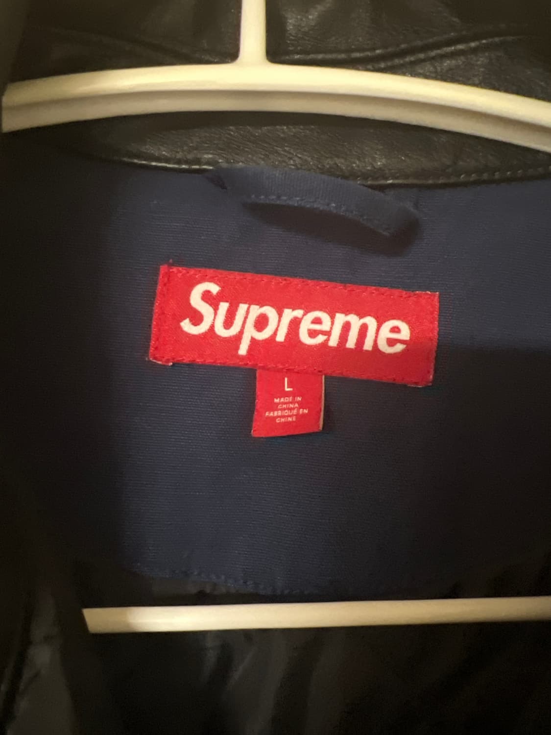 슈프림 24fw 레더카라 워크자켓 상품이미지7