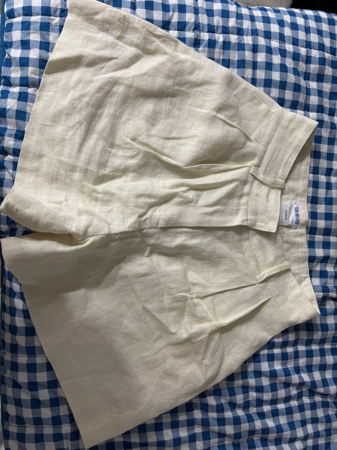 타낫 린넨 핀턱 쇼츠 상품이미지5