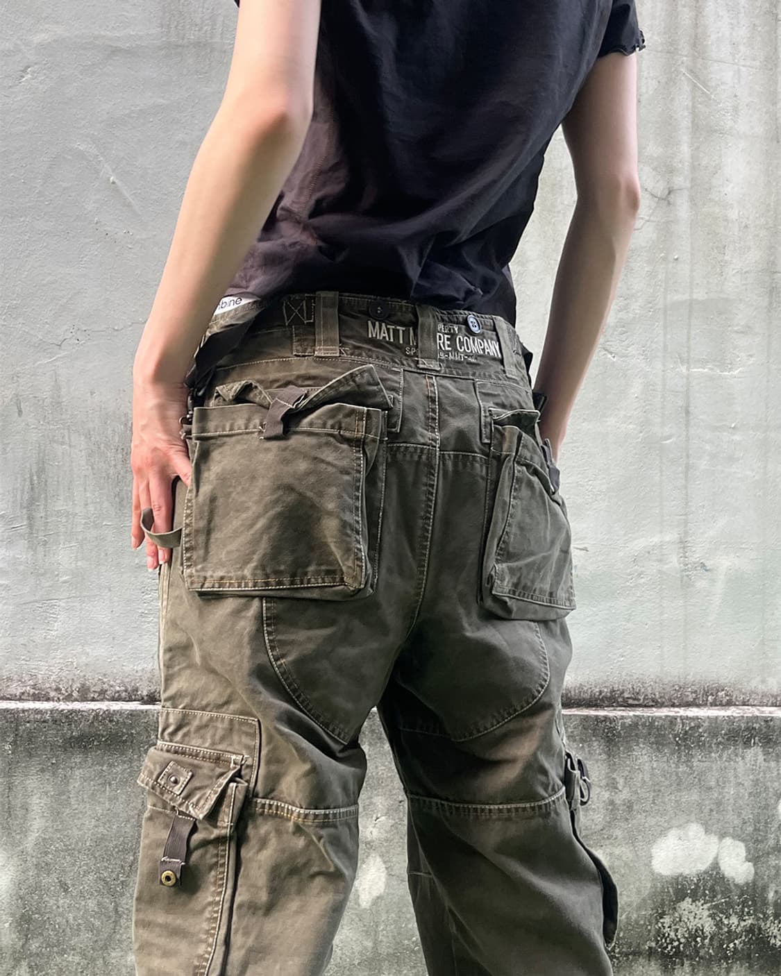 00’s Grunge Multi Pocket Cargo Pants 상품이미지4