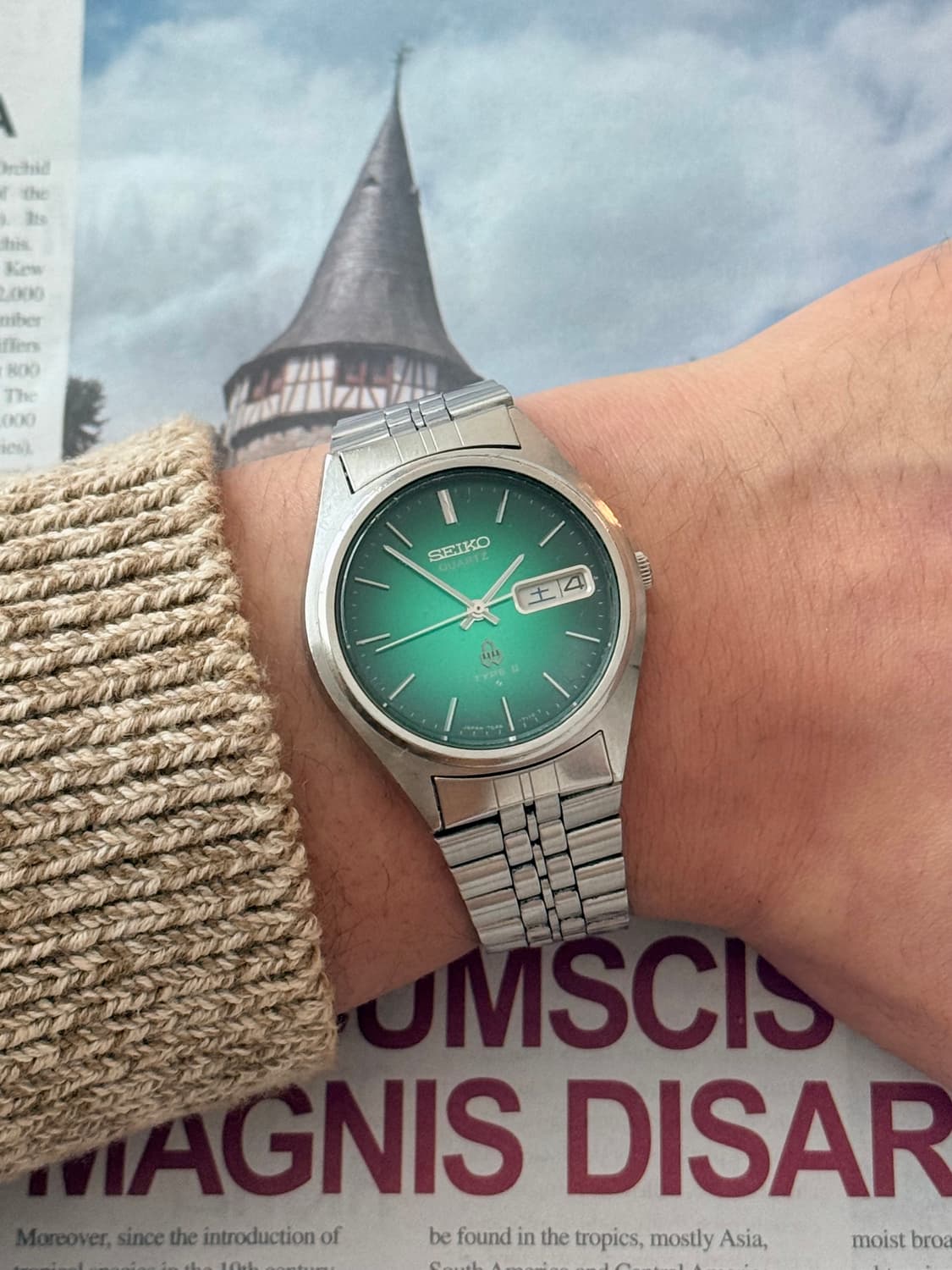 세이코 Seiko Type II 그린 그라데이션 상품이미지7