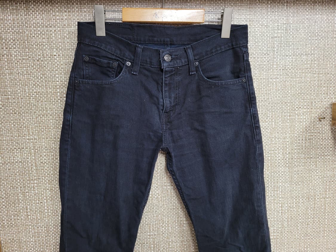 29~30인치 리바이스 511 청바지 흑청 상품이미지2