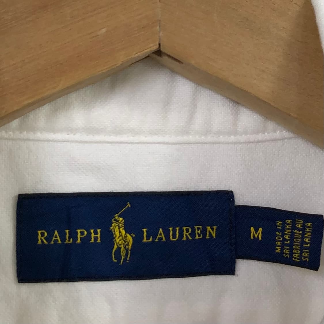 L 폴로 새상품급 옥스포드 화이트 셔츠 상품이미지3