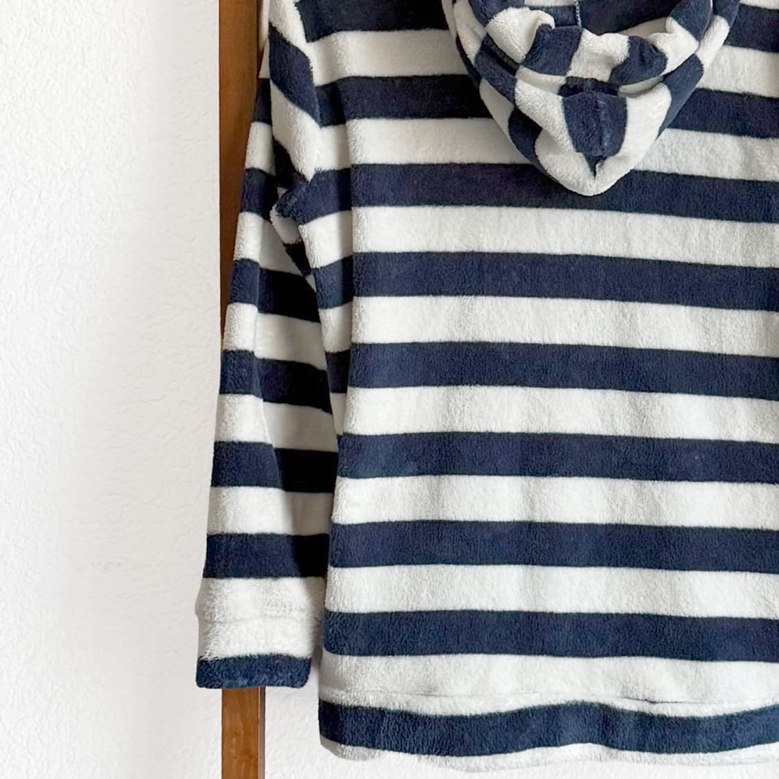 마을 산책 스트라이프 후드 집업 상품이미지10