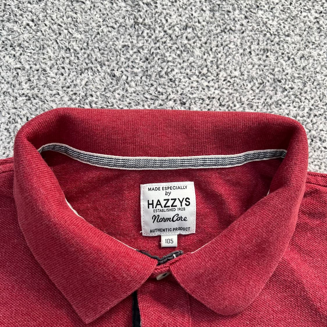 105 헤지스 반팔 카라 티셔츠 0327M 상품이미지2