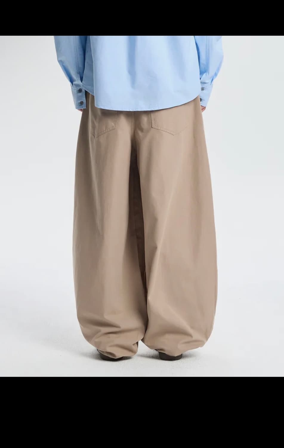 베이지 코튼팬츠 상품이미지2