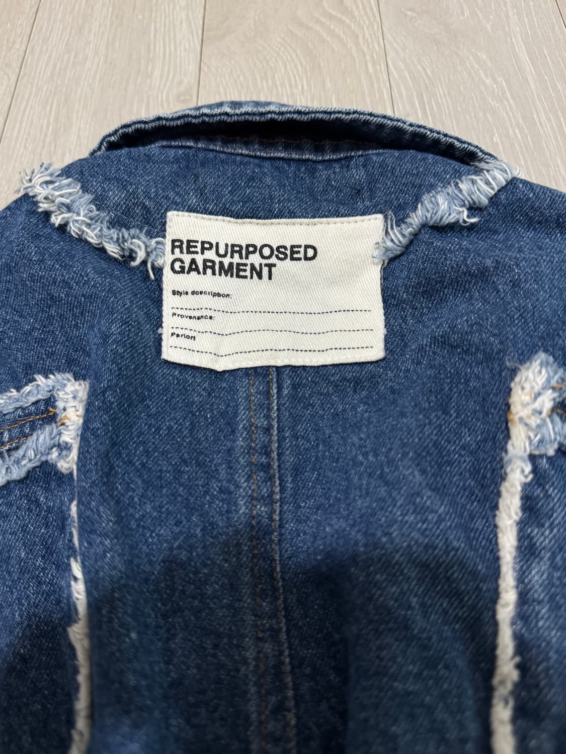 JS뉴욕 REPURPOSED 데님 자켓  상품이미지5