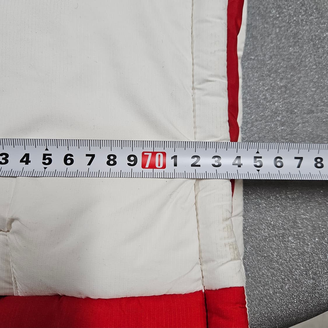 00's 아디다스 리버풀 팀가이스트 화이트 패딩 100 상품이미지8