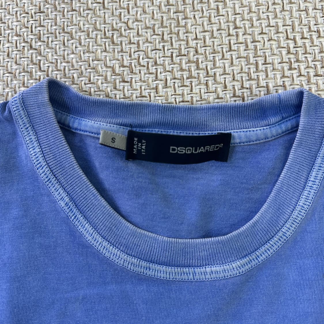 S 디스퀘어드2 로고 프린트 반팔티 0417D 상품이미지2