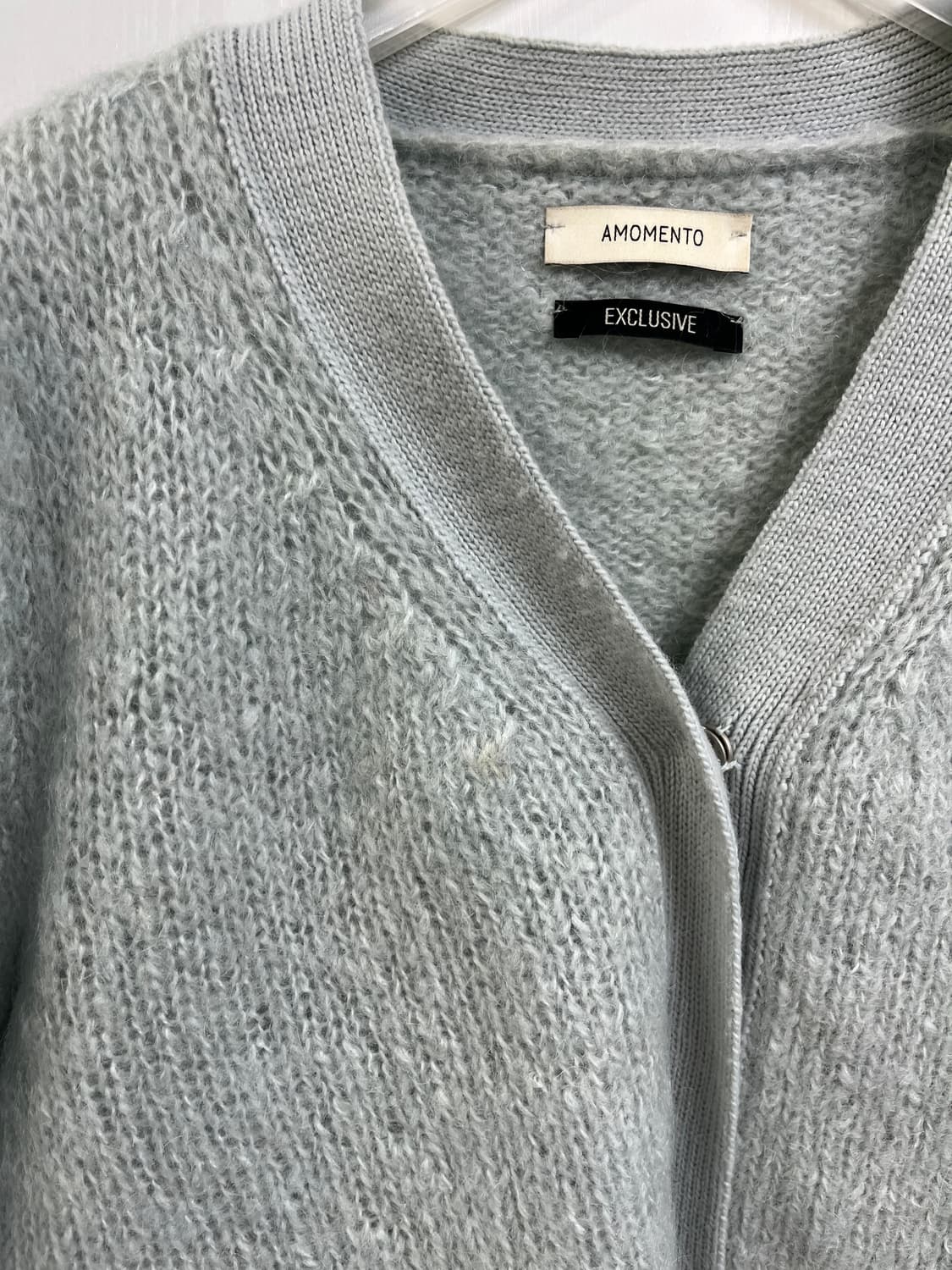 아모멘토 민트 그랜마 가디건  상품이미지3