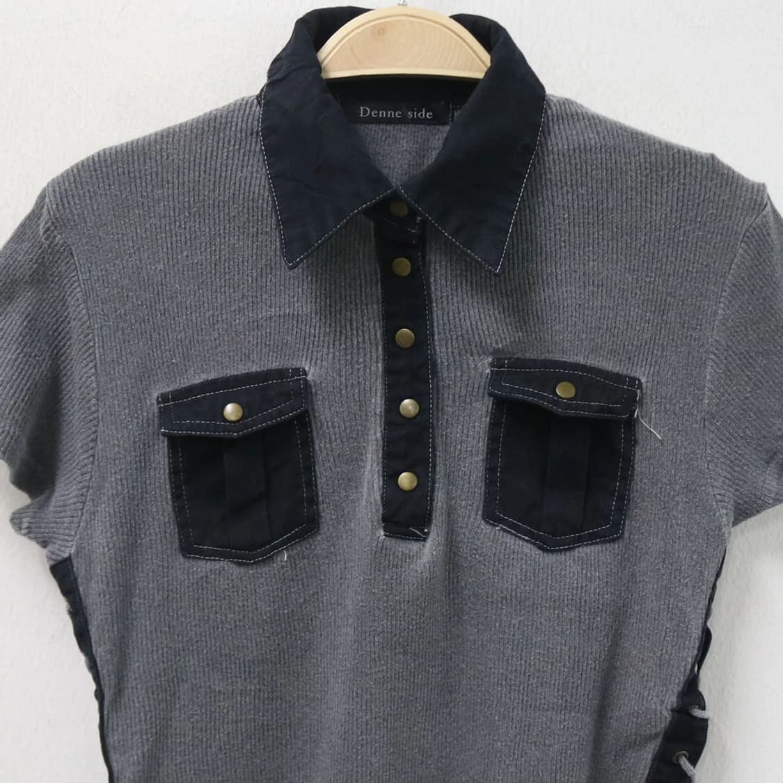 DENNE SIDE 카라 티셔츠 66611 상품이미지3