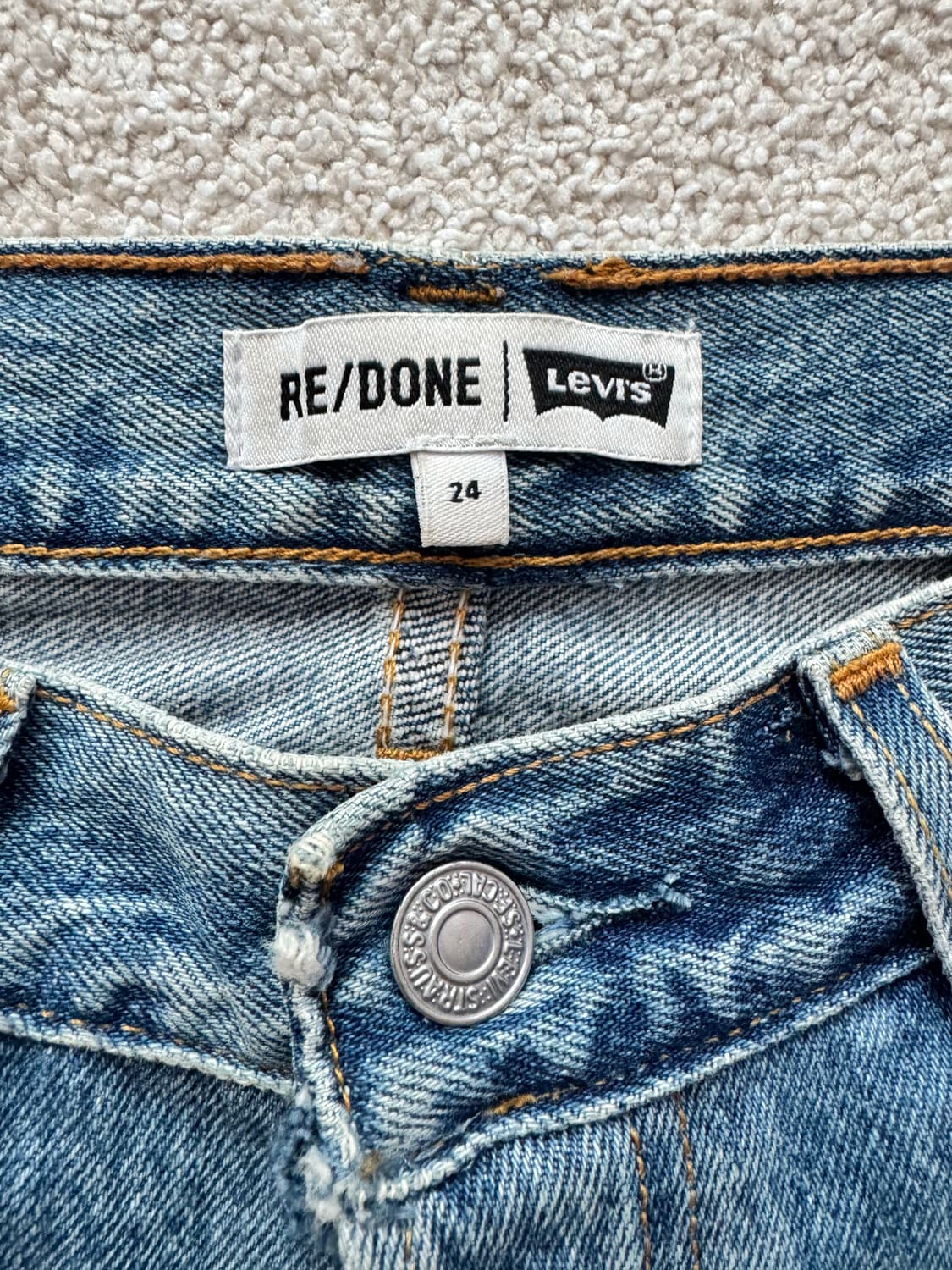 RE/DONE 하이라이즈 진 상품이미지3