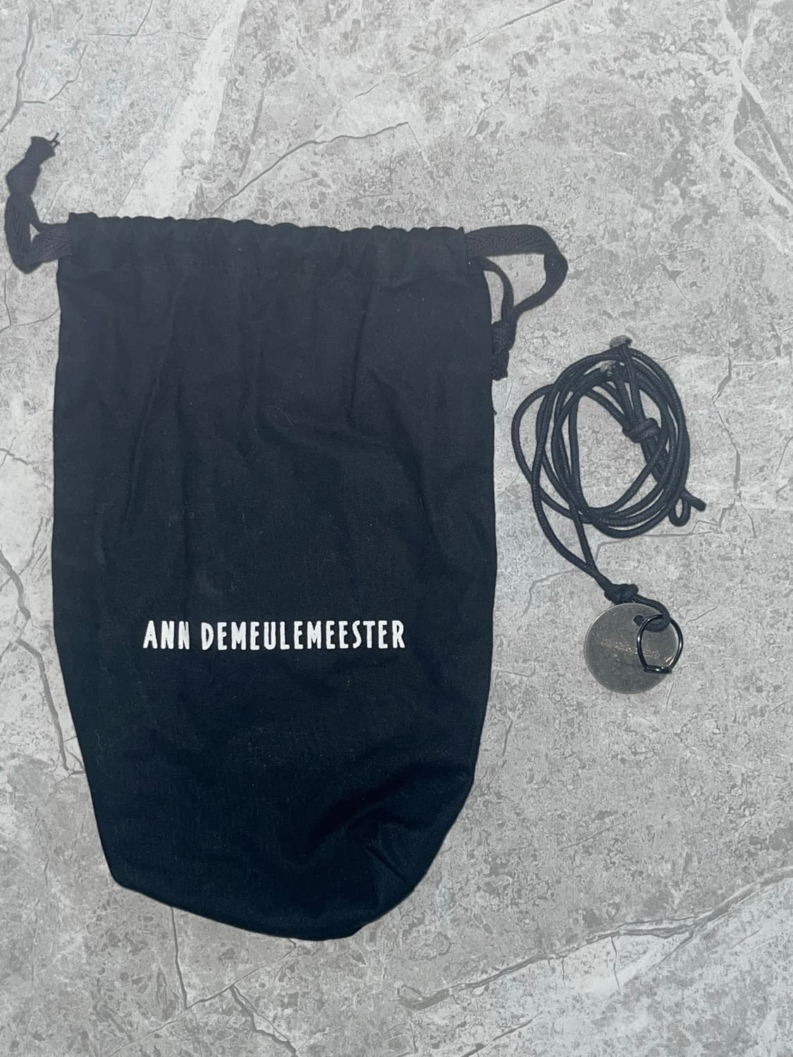Ann Demeulemeester 앤드뮐미스터 ring&coin 목걸이 상품이미지1