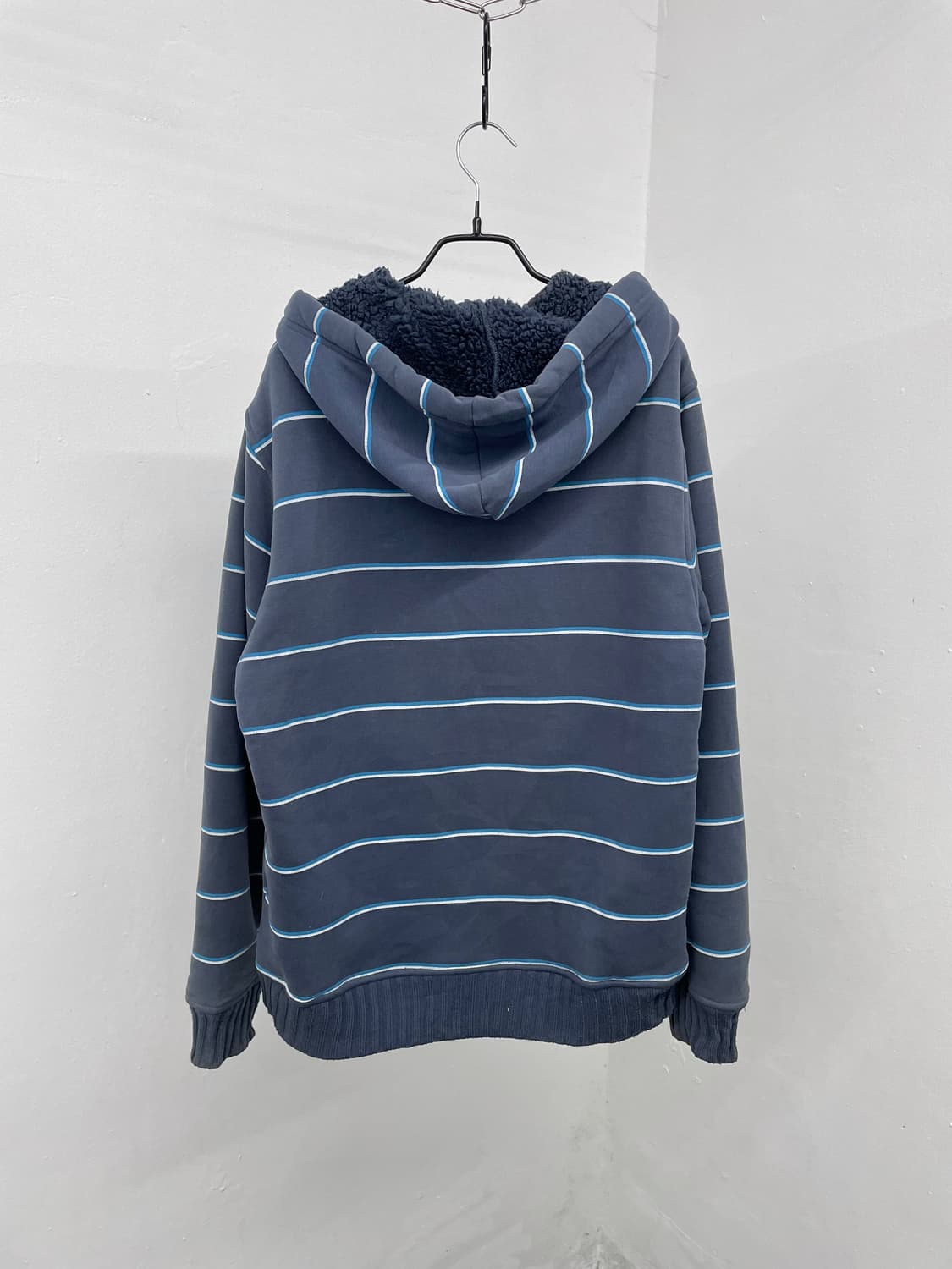 CRU 스트라이프 헤비 퍼 집업 상품이미지7