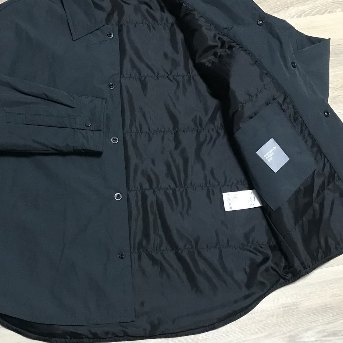 에잇세컨즈 셔츠 자켓 L사이즈 다크그린 상품이미지4