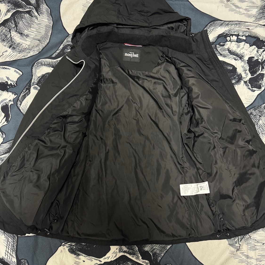 몽벨 여성 구스다운 고주파 패딩 95사이즈  상품이미지3