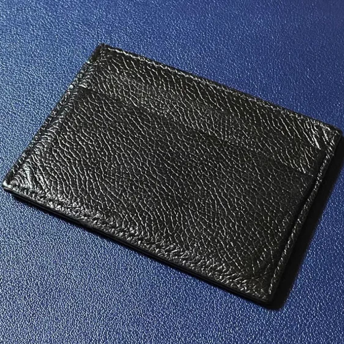 [정품] BALENCIAGA 발렌시아가 로고프린팅 카프스킨레더 카드지갑 상품이미지4