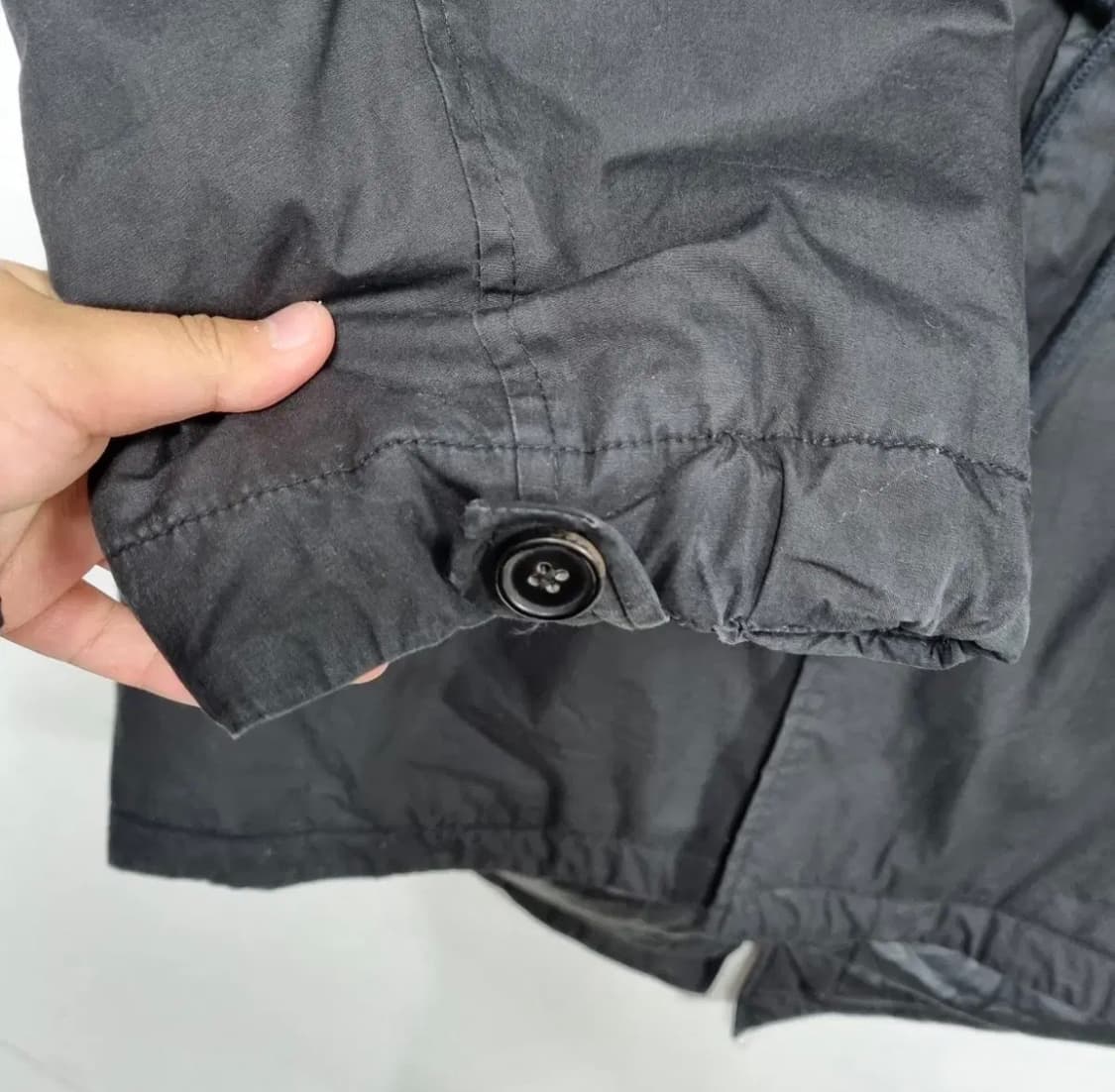 파르티멘토 블랙 누빔 야상 자켓 코트 상품이미지3