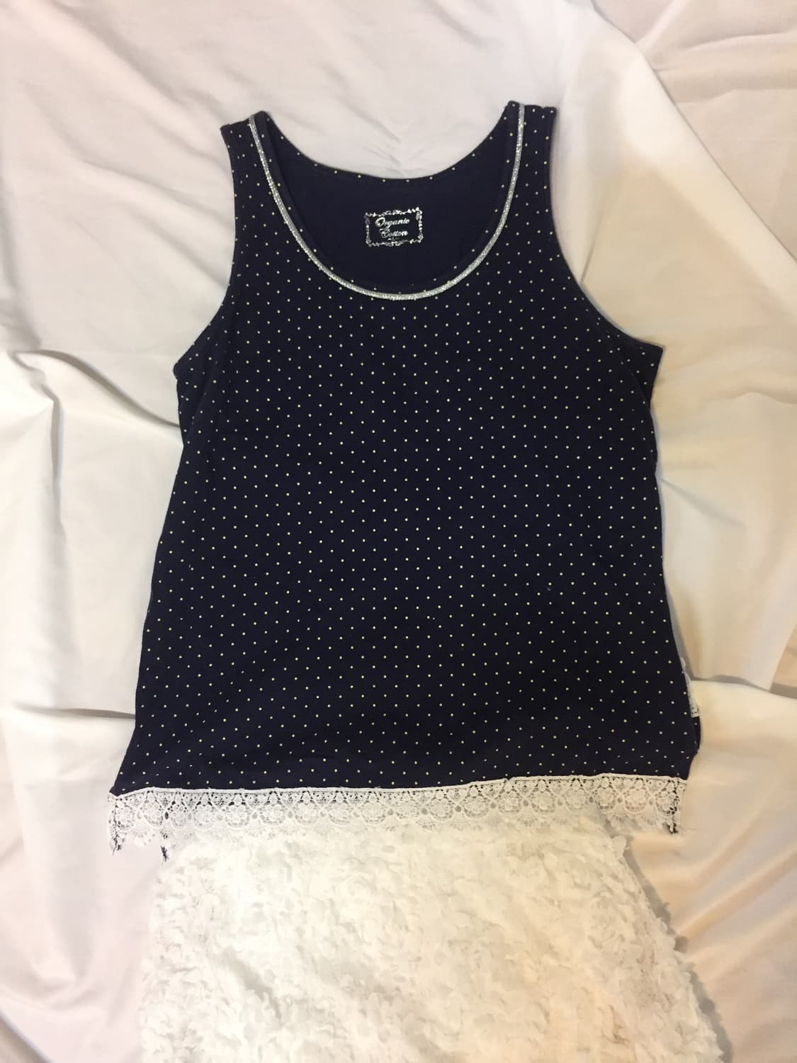 레이스 도트 나시 상품이미지7