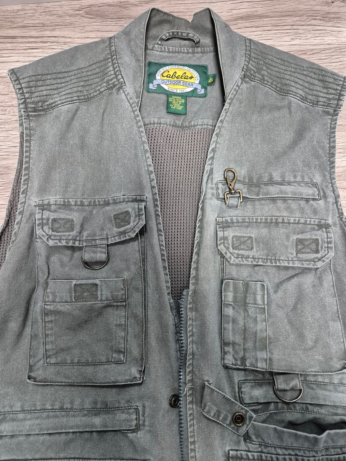 빈티지 카벨라스 사파리 베스트 105 상품이미지2