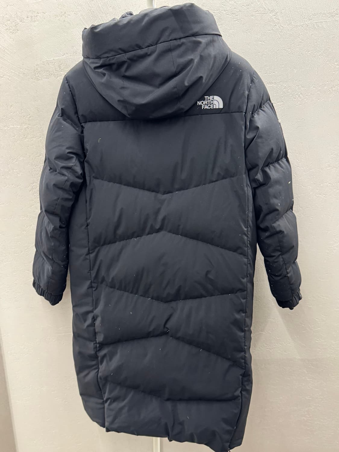 노스페이스 블랙 롱패딩 여성 90 상품이미지10