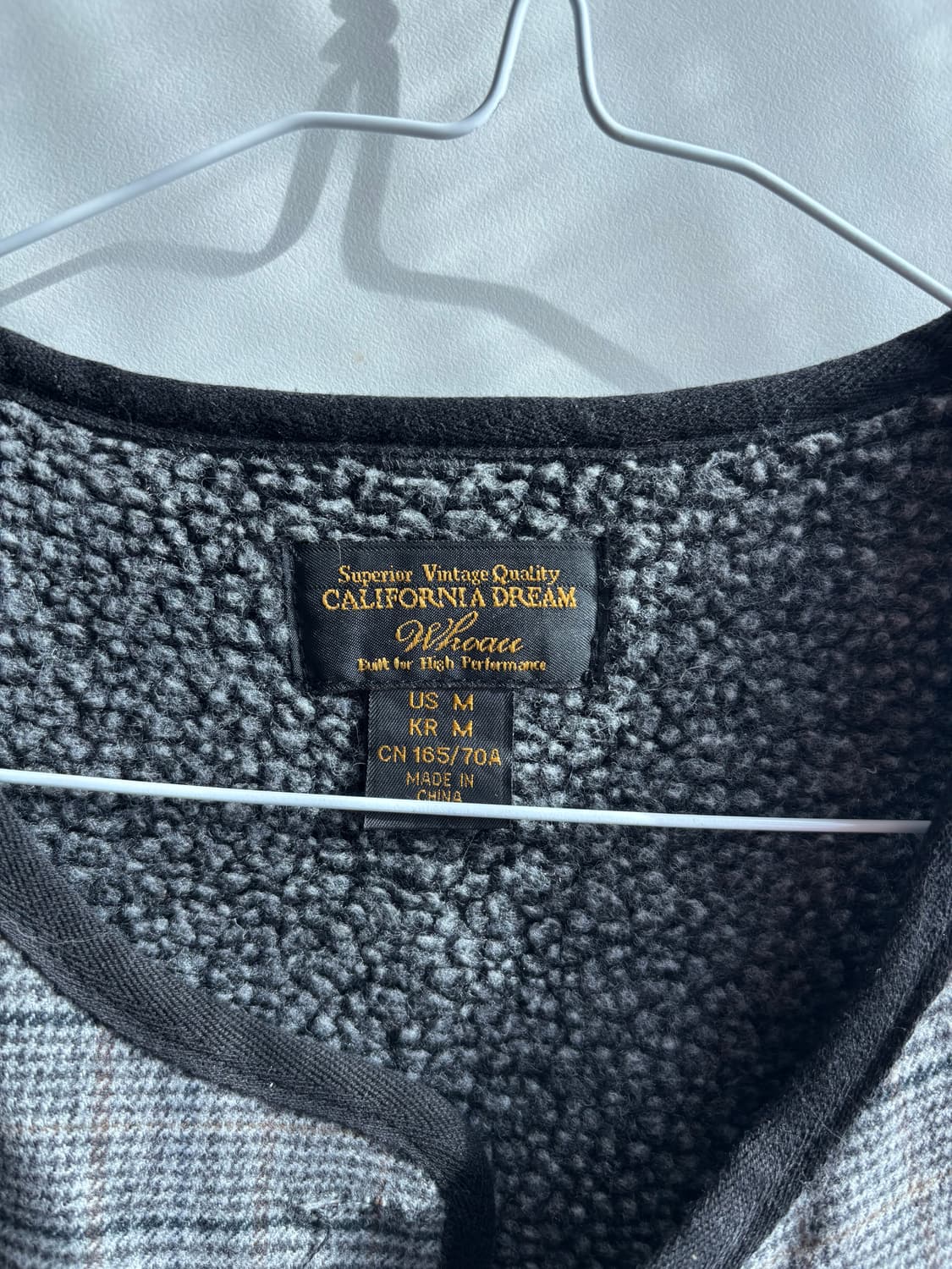 Vintage 빈티지 체크 조끼 상품이미지4