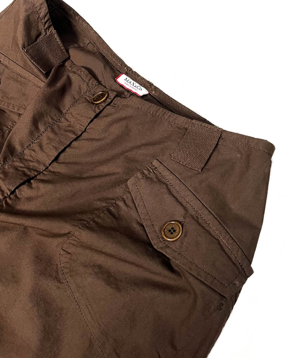 max&co. 코튼 롱 스커트 상품이미지4