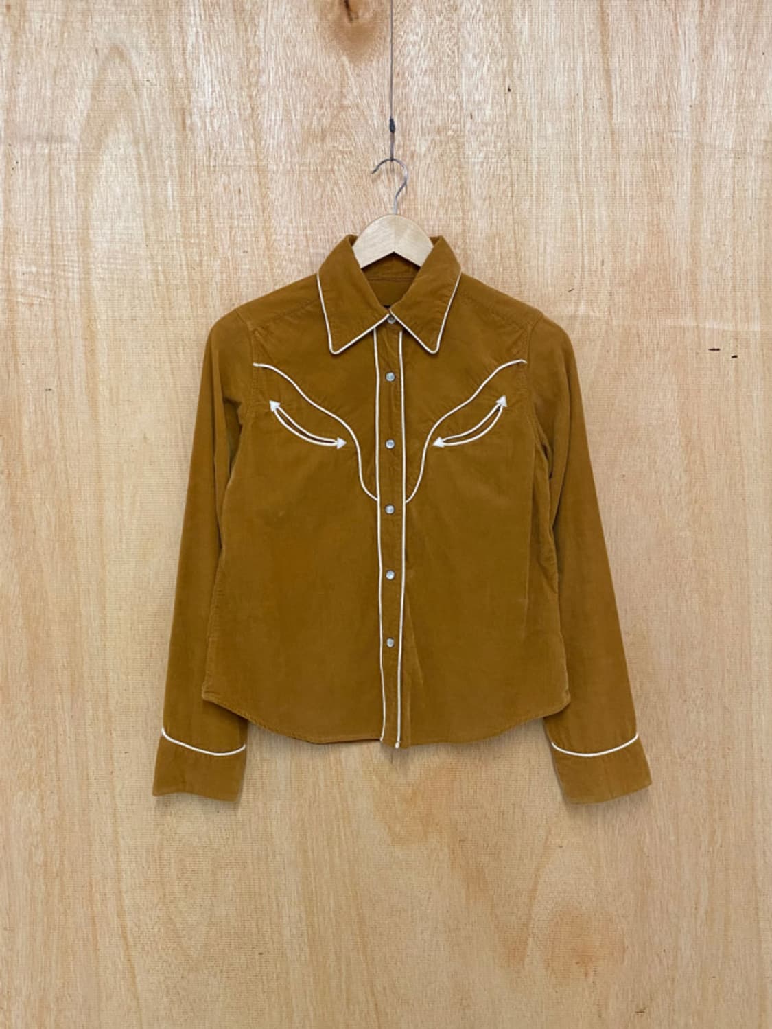 VTG corduroy western shirts 빈티지 웨스턴 셔츠 상품이미지3